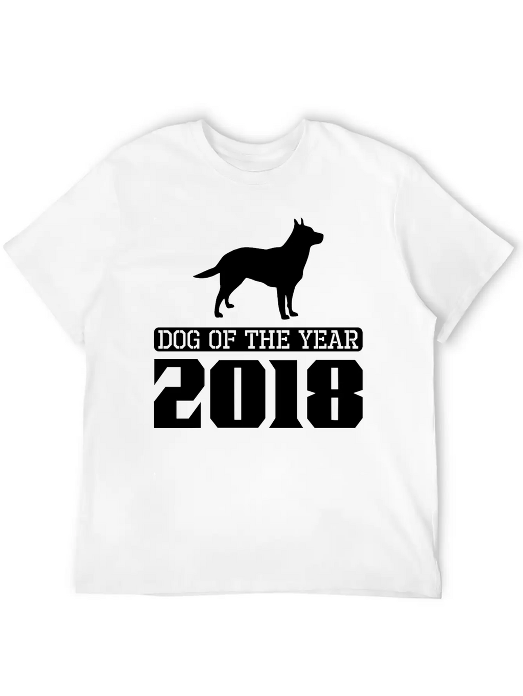 Australian Cattle Dog Dog Of The Year 2018 Essential Cotton Tee For Daily Outfits – Unisex Style