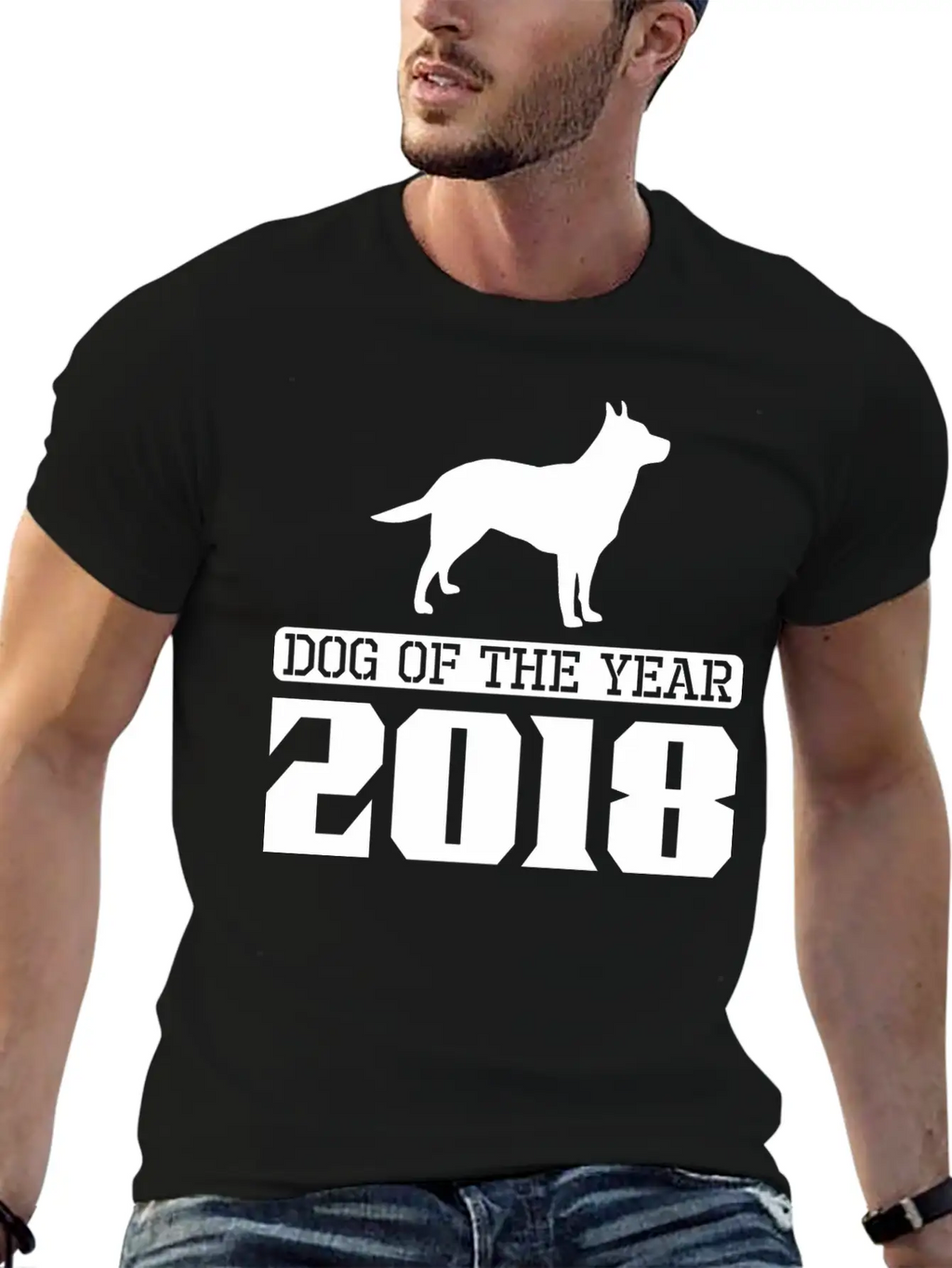 Australian Cattle Dog Dog Of The Year 2018 Essential Cotton Tee For Daily Outfits – Unisex Style