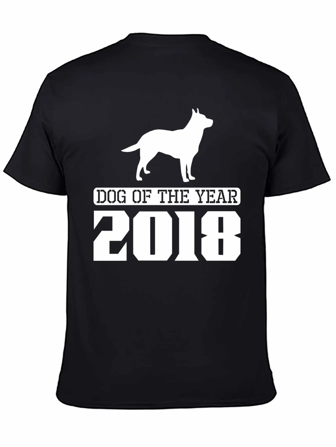 Australian Cattle Dog Dog Of The Year 2018 Essential Cotton Tee For Daily Outfits – Unisex Style