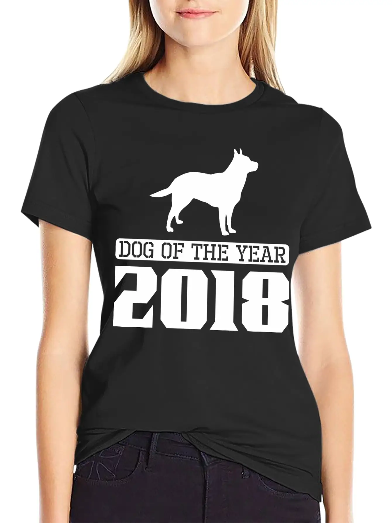 Australian Cattle Dog Dog Of The Year 2018 Essential Cotton Tee For Daily Outfits – Unisex Style