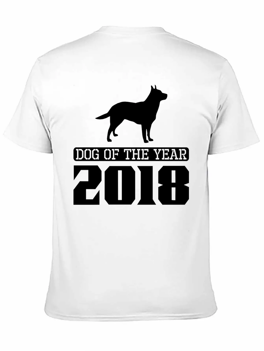 Australian Cattle Dog Dog Of The Year 2018 Essential Cotton Tee For Daily Outfits – Unisex Style