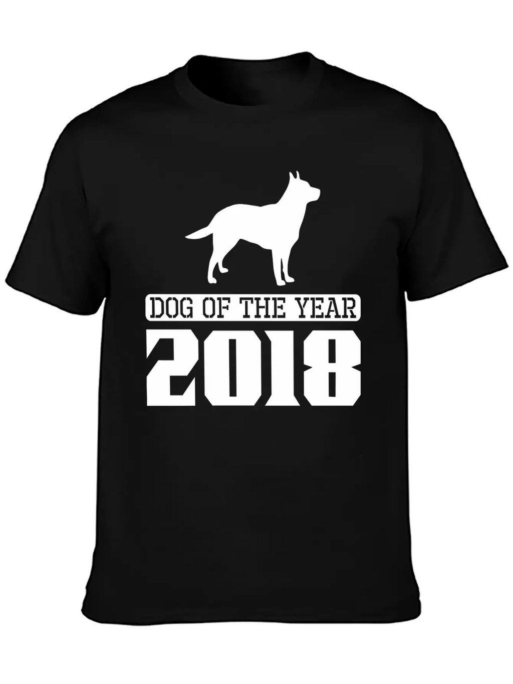 Australian Cattle Dog Dog Of The Year 2018 Essential Cotton Tee For Daily Outfits – Unisex Style