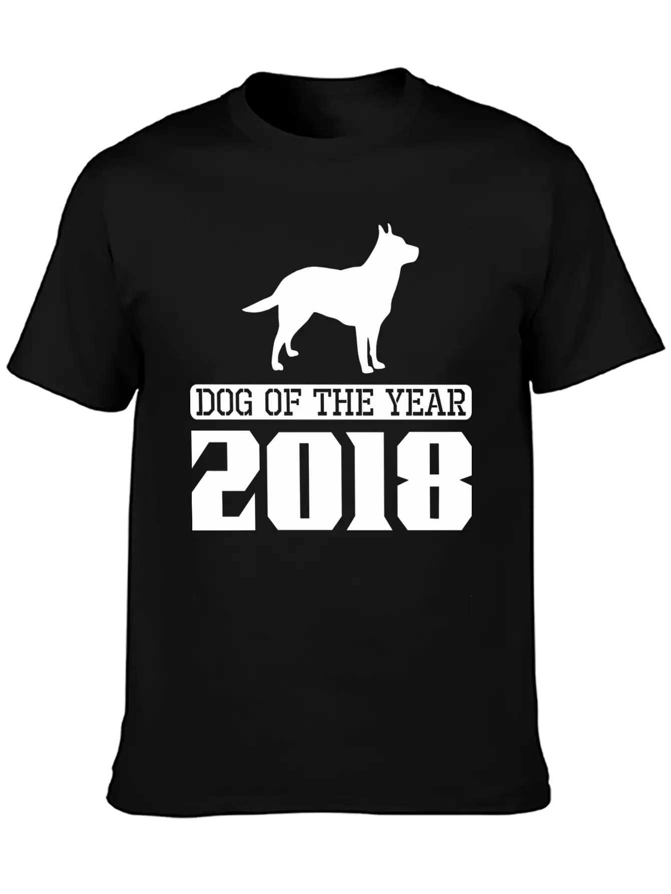 Australian Cattle Dog Dog Of The Year 2018 Essential Cotton Tee For Daily Outfits – Unisex Style
