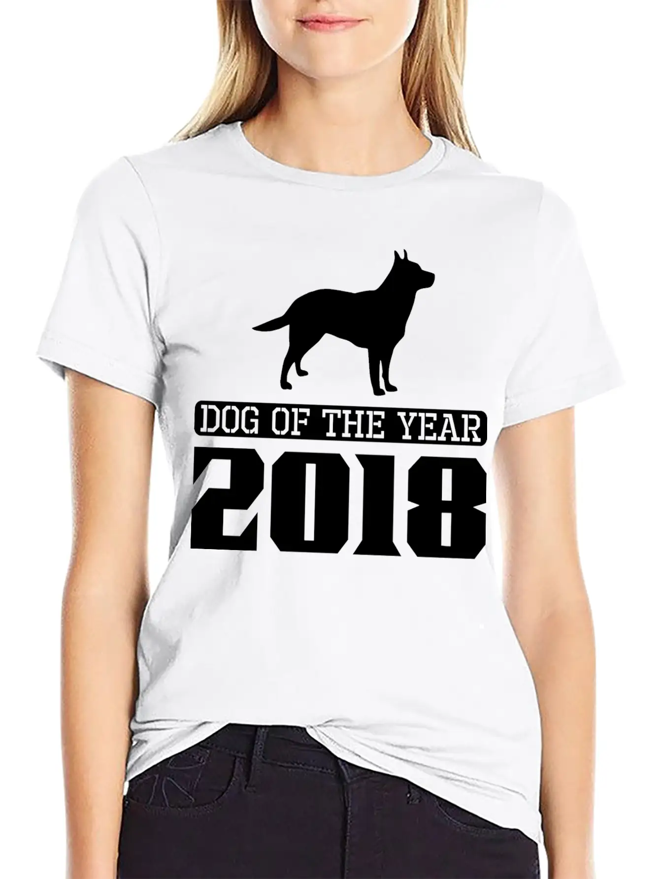 Australian Cattle Dog Dog Of The Year 2018 Essential Cotton Tee For Daily Outfits – Unisex Style