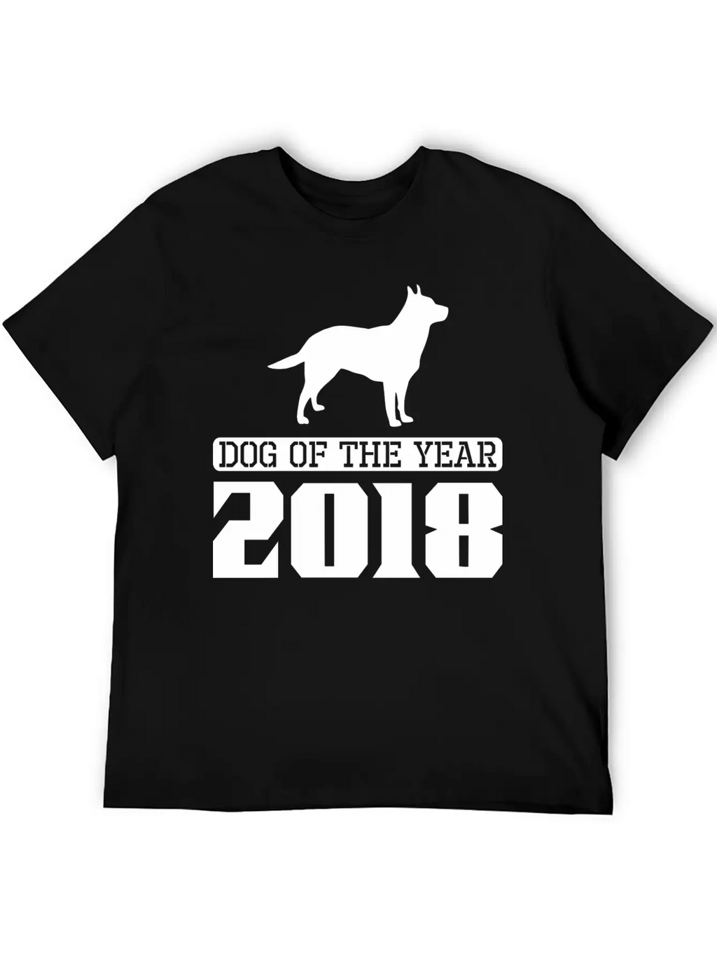 Australian Cattle Dog Dog Of The Year 2018 Essential Cotton Tee For Daily Outfits – Unisex Style