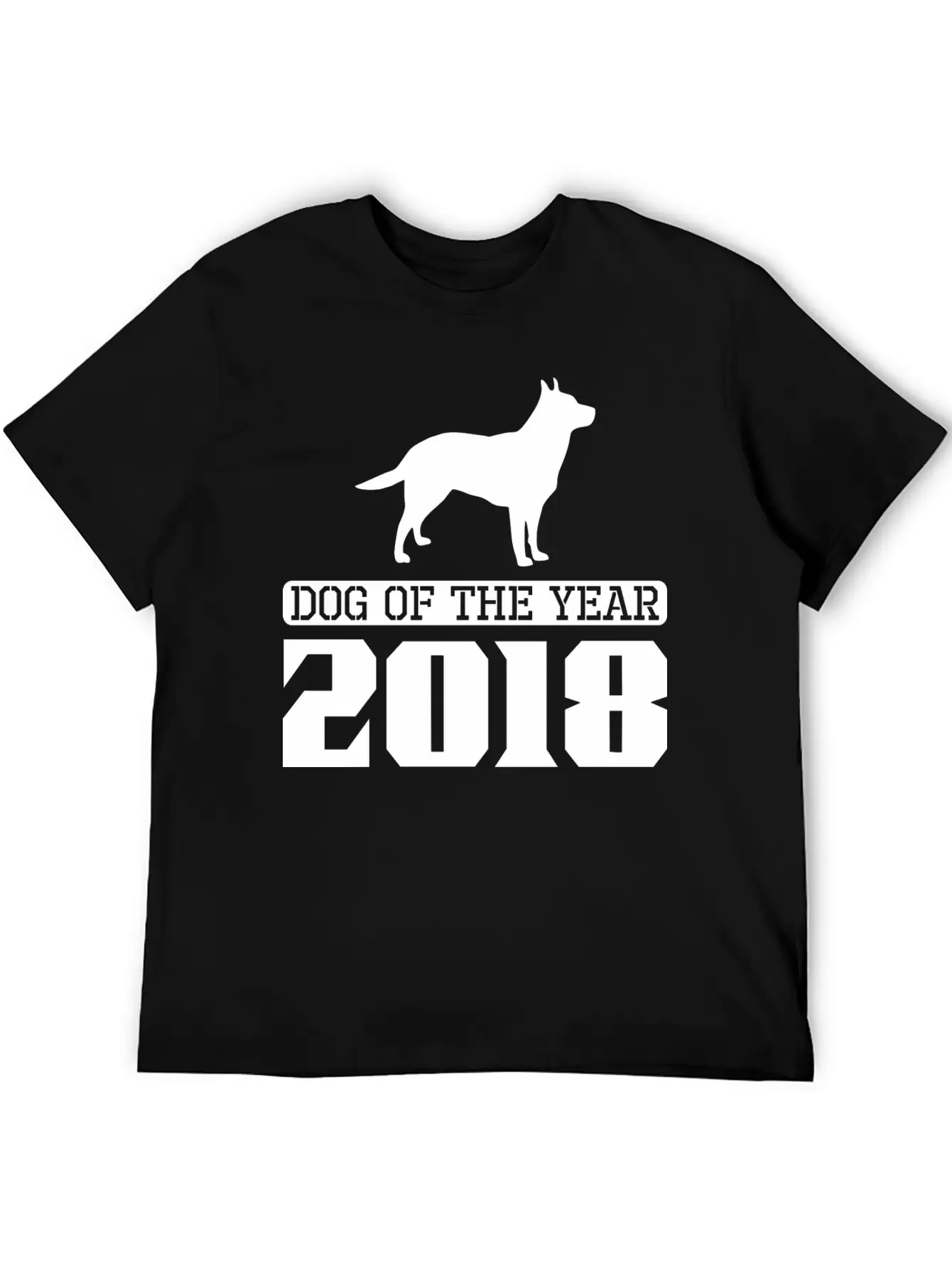 Australian Cattle Dog Dog Of The Year 2018 Essential Cotton Tee For Daily Outfits – Unisex Style