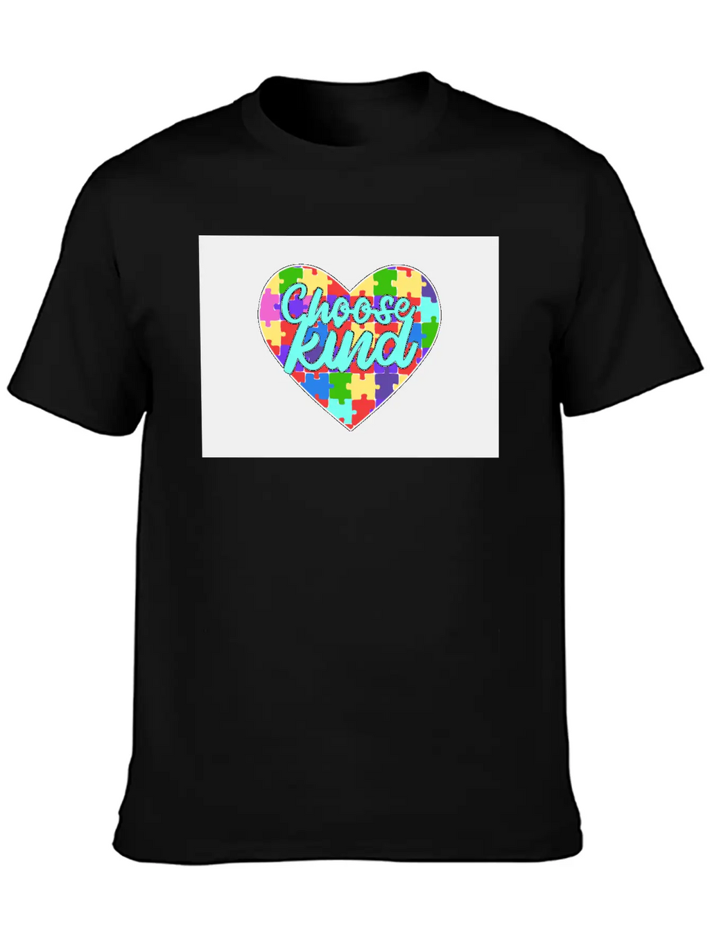 Autism Awareness Choose Kind Down Syndrome ASD Unisex Casual T-Shirt – Clean Design For Daily Comfort