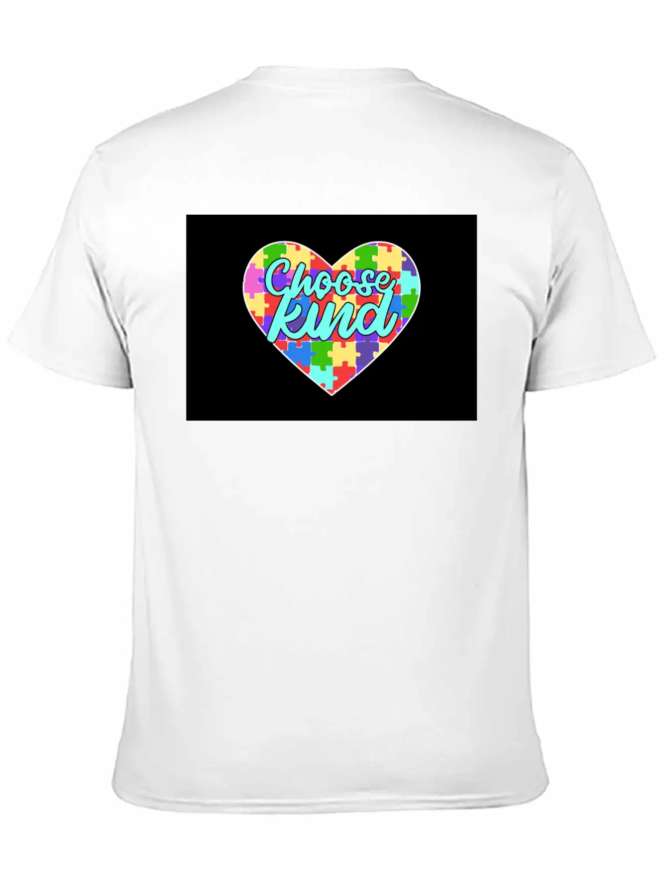 Autism Awareness Choose Kind Down Syndrome ASD Unisex Casual T-Shirt – Clean Design For Daily Comfort