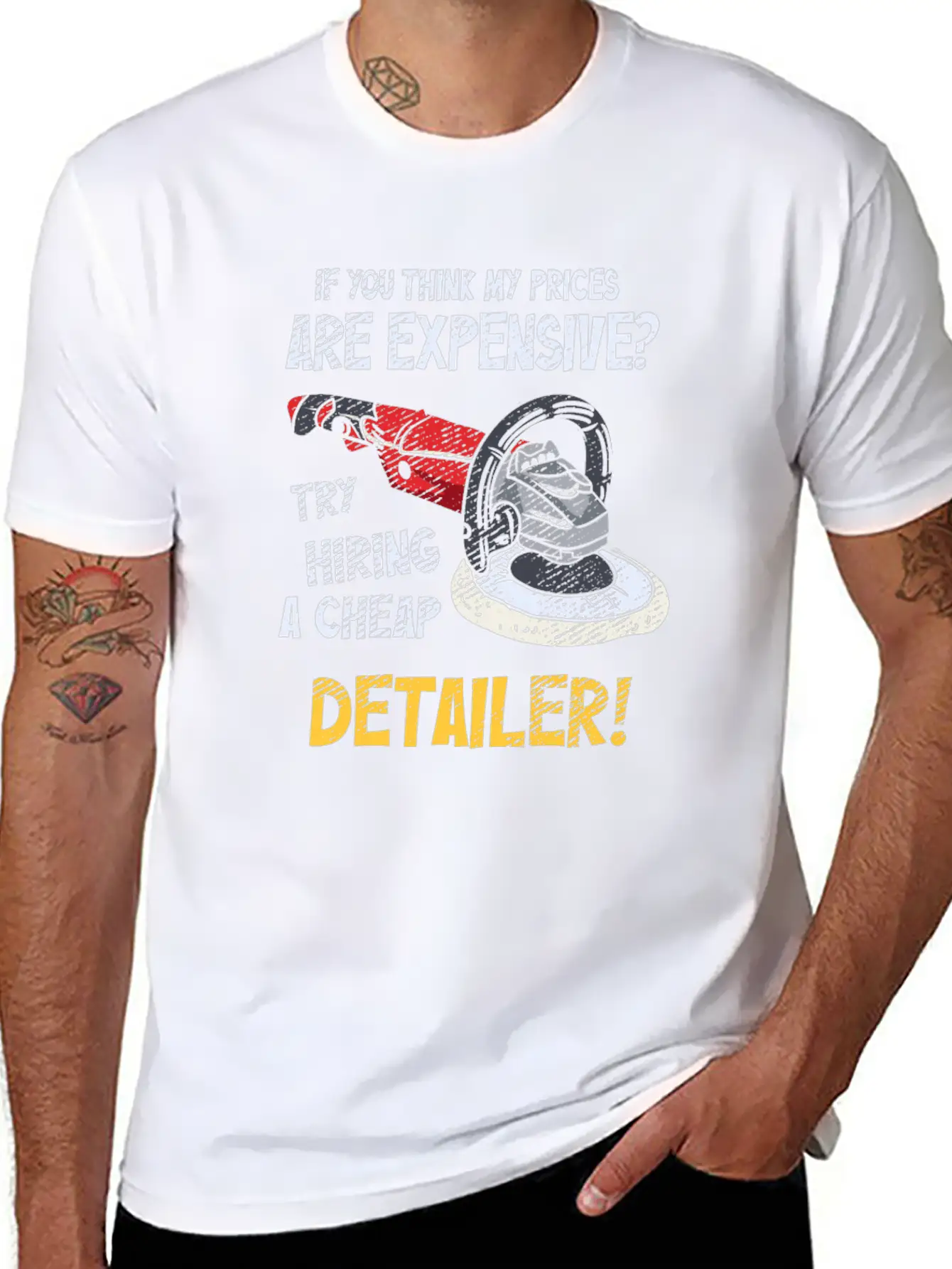 Auto Detailing Car Detailer Essential Cotton Tee For Daily Outfits – Unisex Style