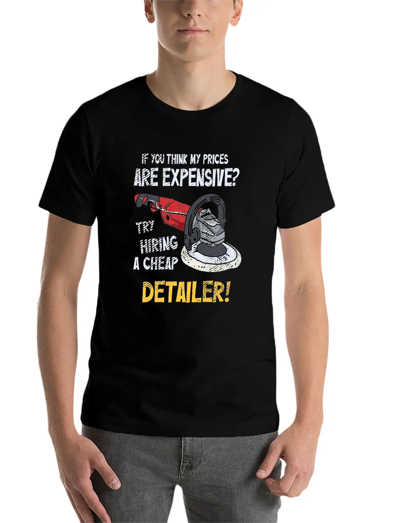 Auto Detailing Car Detailer Essential Cotton Tee For Daily Outfits – Unisex Style