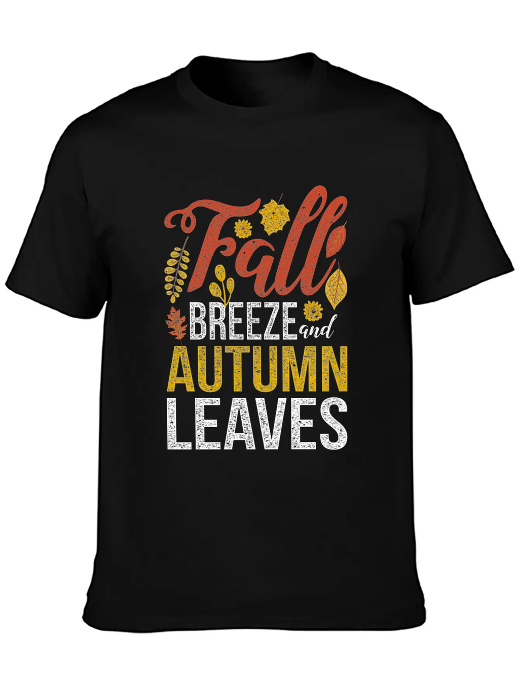 Autumn October November September Leaves Gift Fall Breathable Soft Cotton T-Shirt – Timeless Casual Look