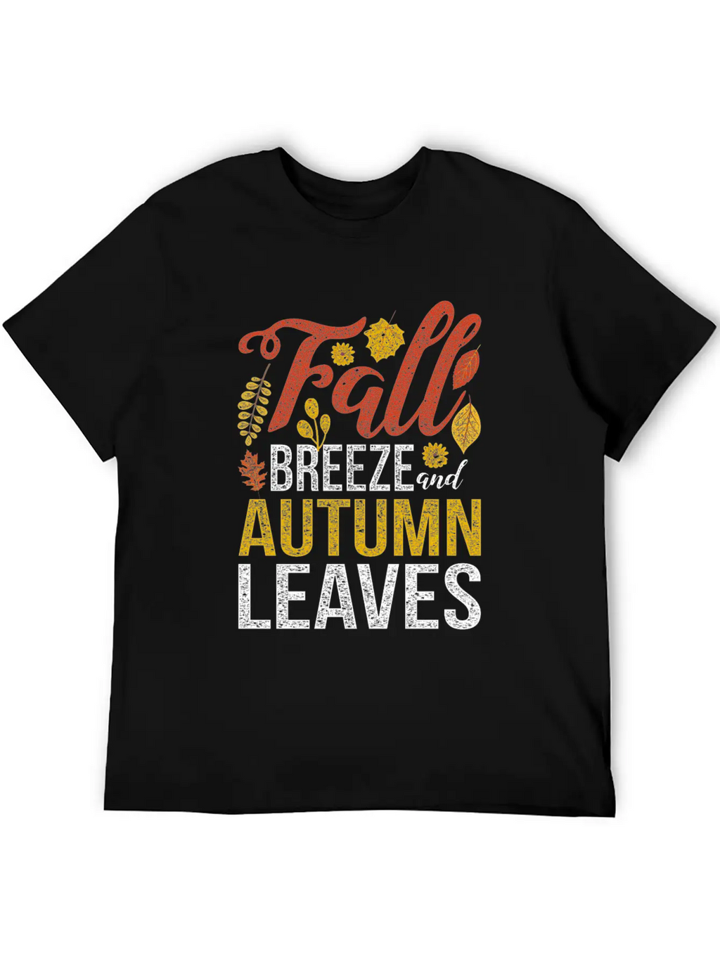 Autumn October November September Leaves Gift Fall Breathable Soft Cotton T-Shirt – Timeless Casual Look