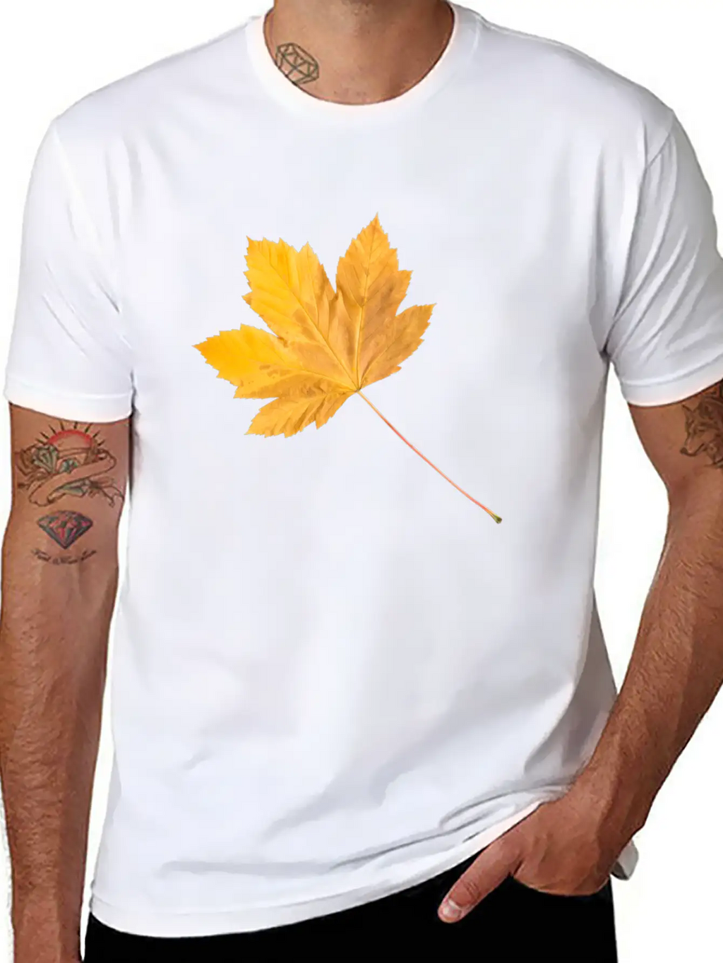 Autumn Vibes Unisex Short Sleeve Soft Cotton T-Shirt – Casual Everyday Wear