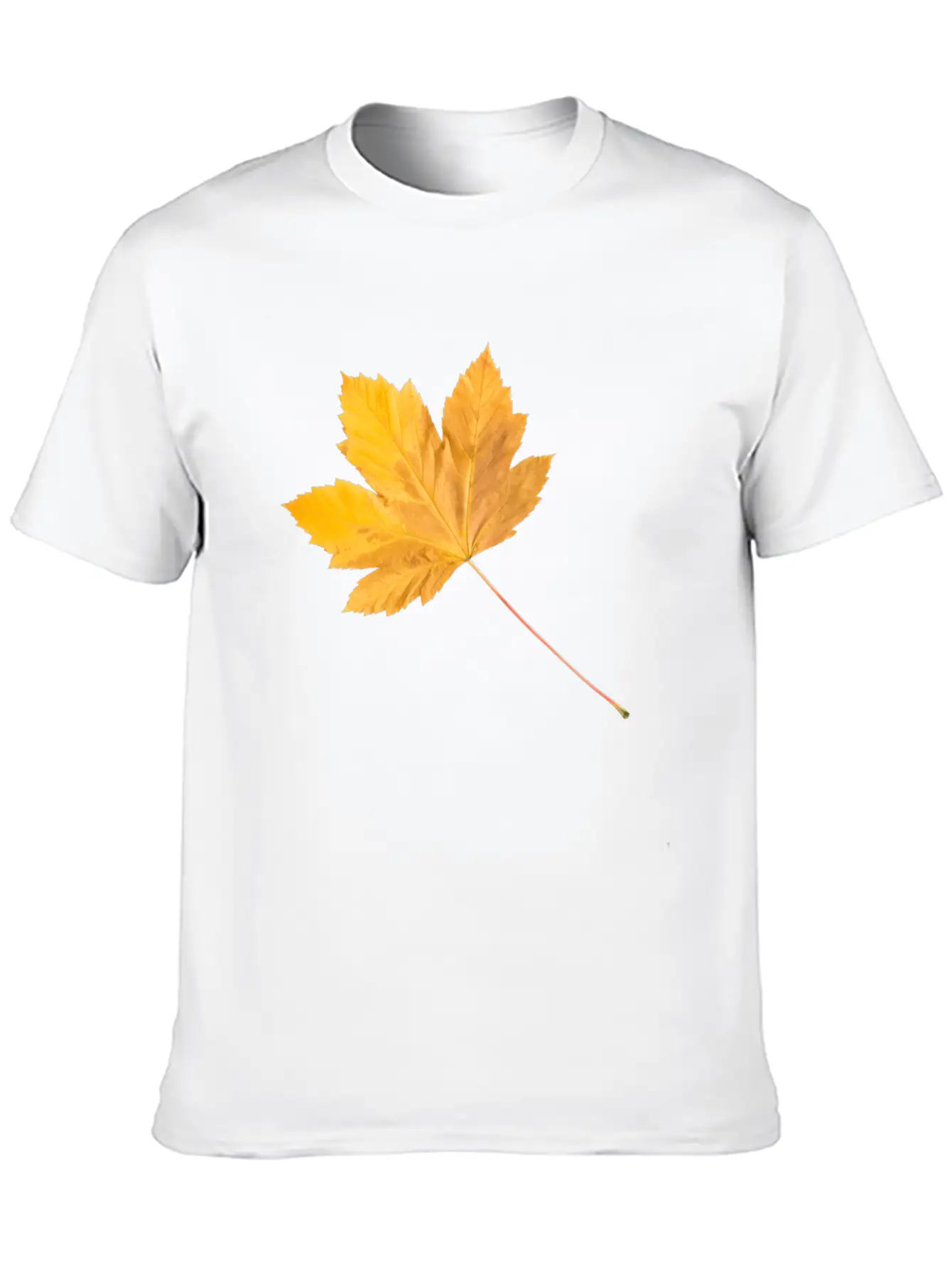 Autumn Vibes Unisex Short Sleeve Soft Cotton T-Shirt – Casual Everyday Wear
