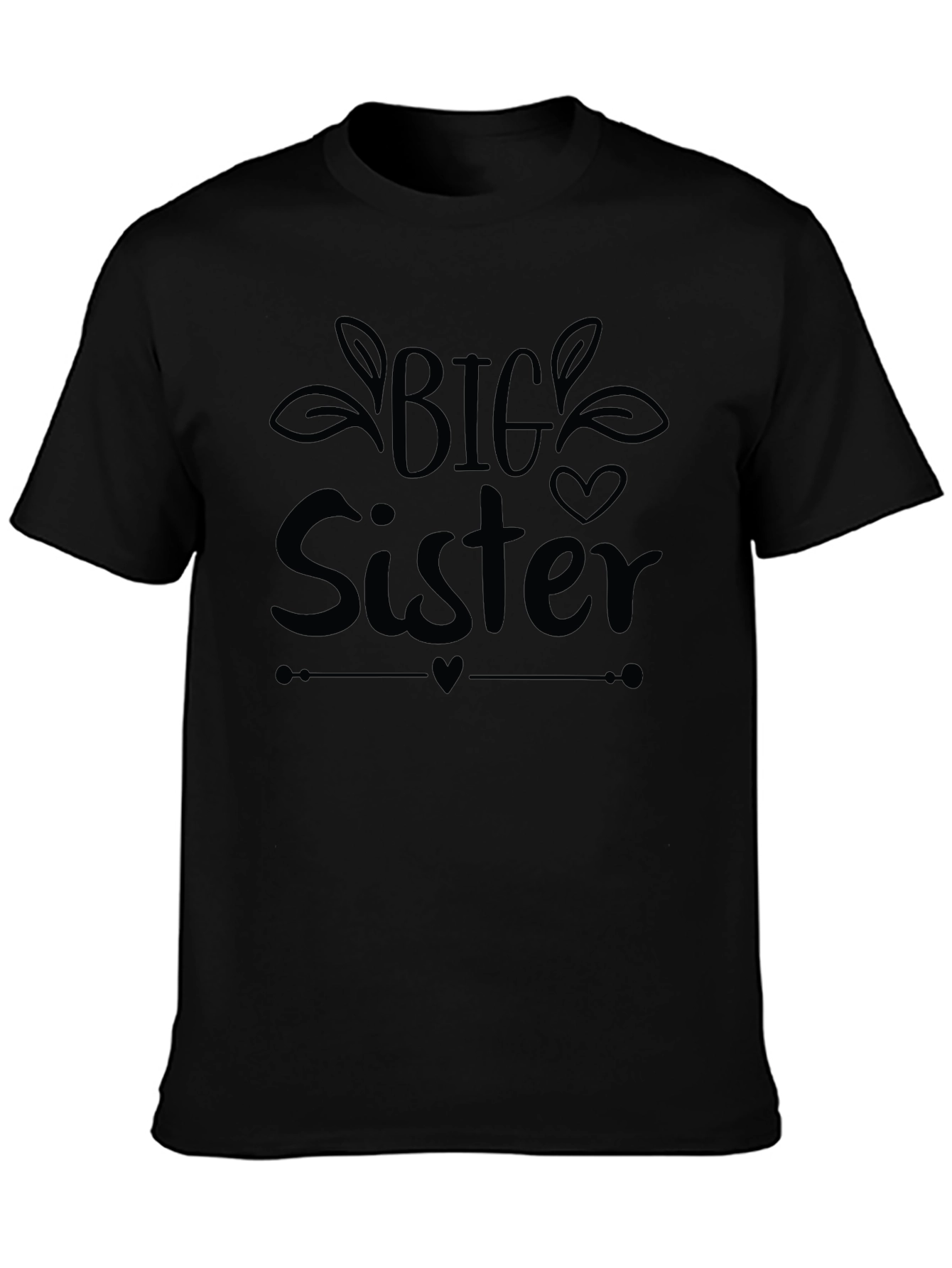 Big Sister T-Shirt - Cute Sibling Announcement Tee