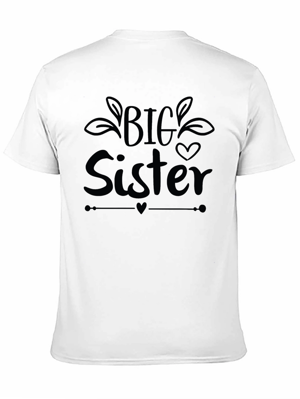 Big Sister T-Shirt - Cute Sibling Announcement Tee