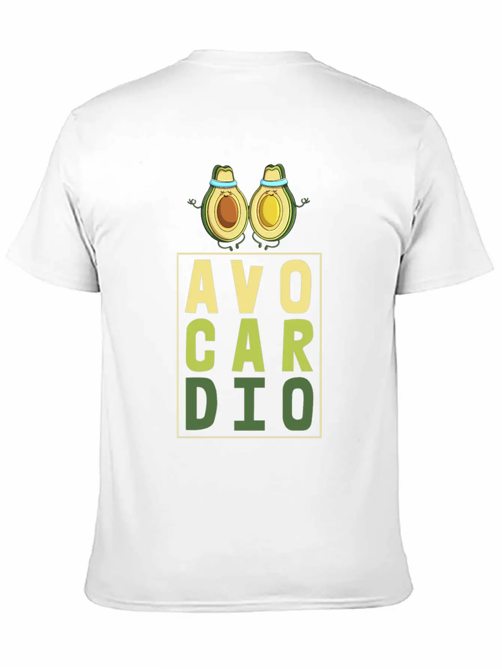 Avo Cardio Unisex Casual T-Shirt – Clean Design For Daily Comfort