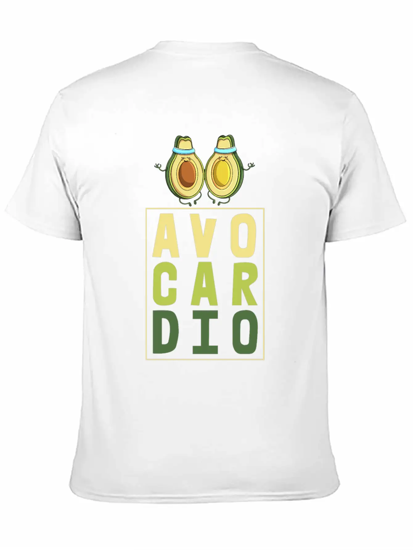 Avo Cardio Unisex Casual T-Shirt – Clean Design For Daily Comfort