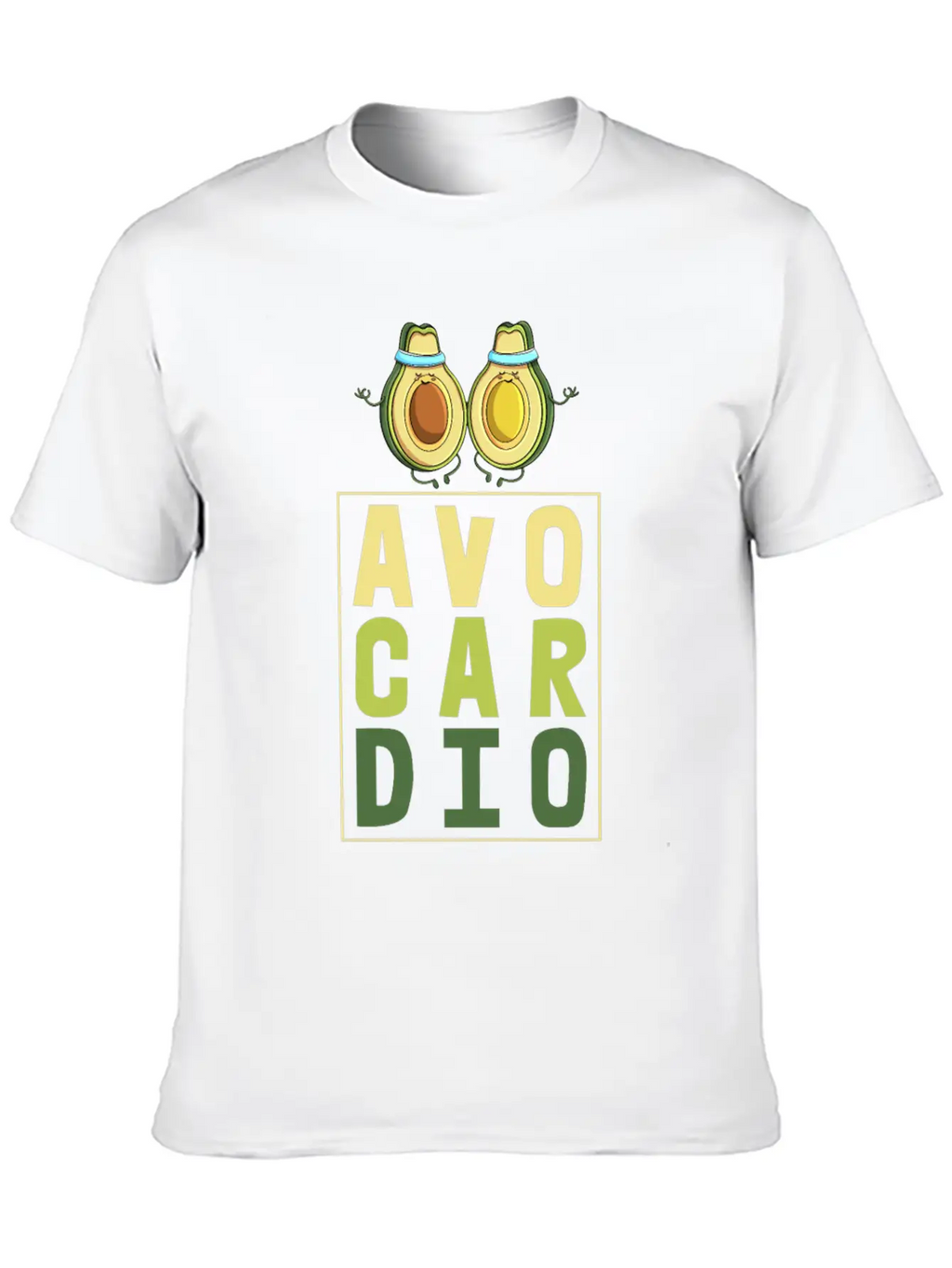 Avo Cardio Unisex Casual T-Shirt – Clean Design For Daily Comfort