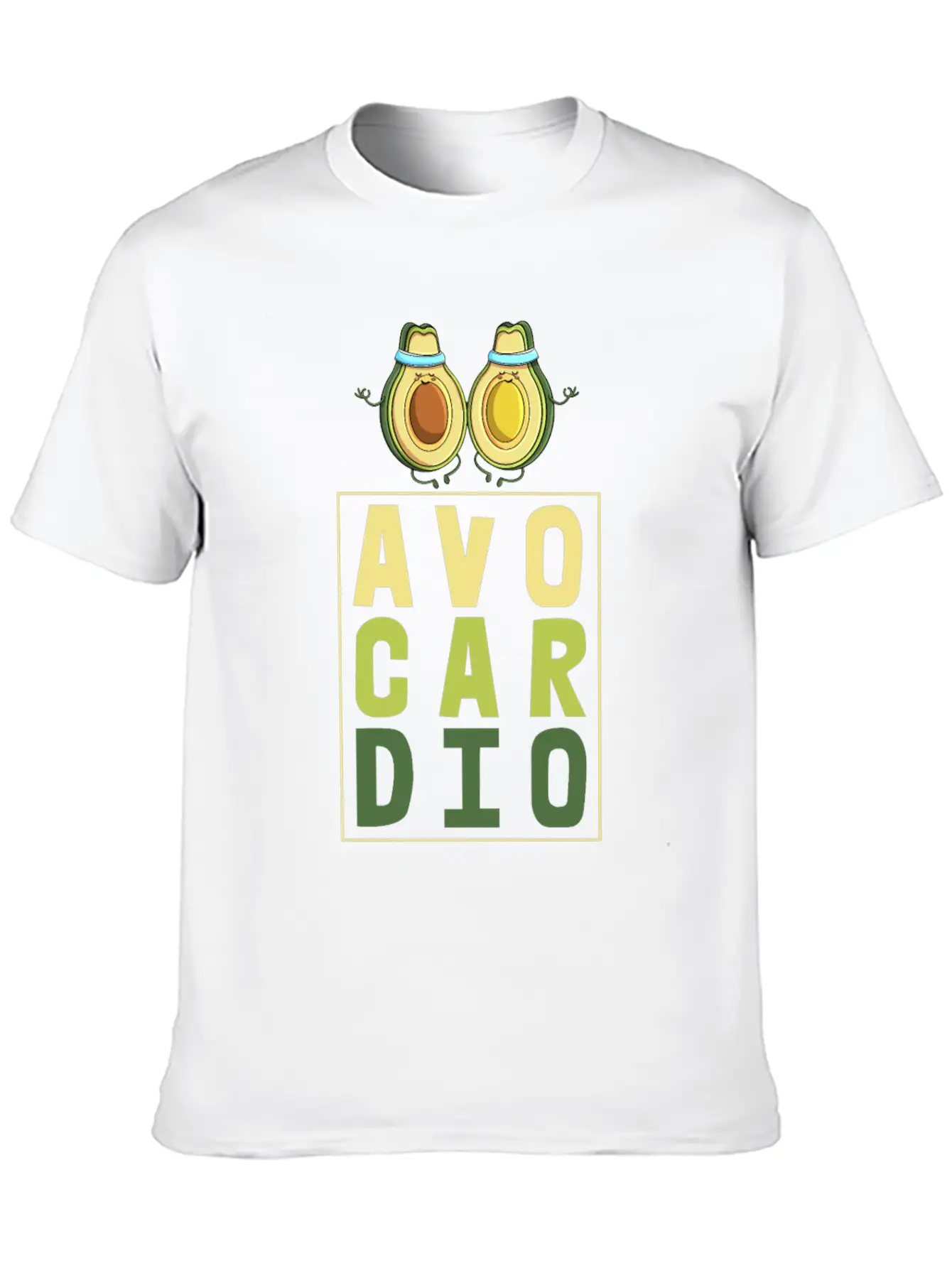 Avo Cardio Unisex Casual T-Shirt – Clean Design For Daily Comfort