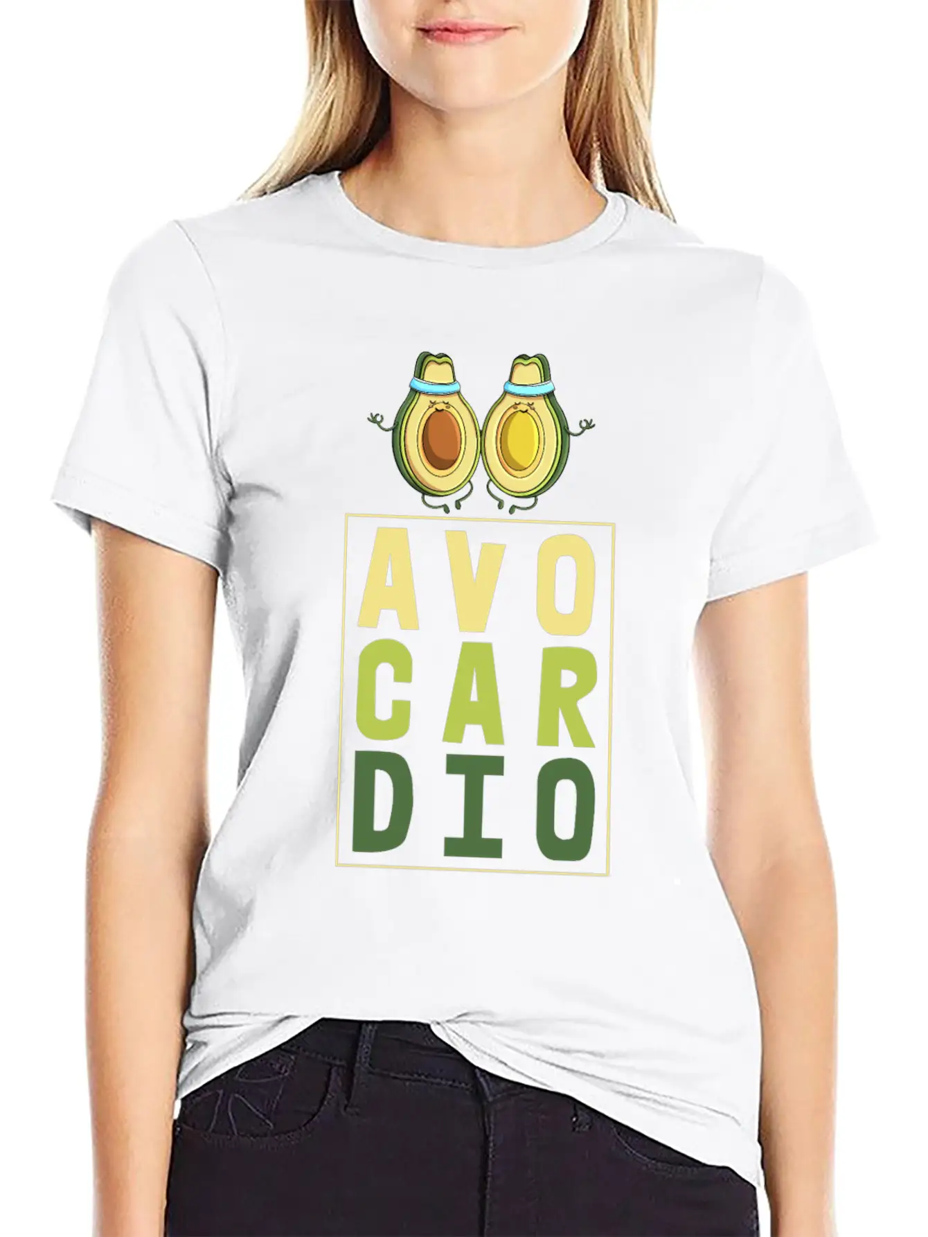 Avo Cardio Unisex Casual T-Shirt – Clean Design For Daily Comfort
