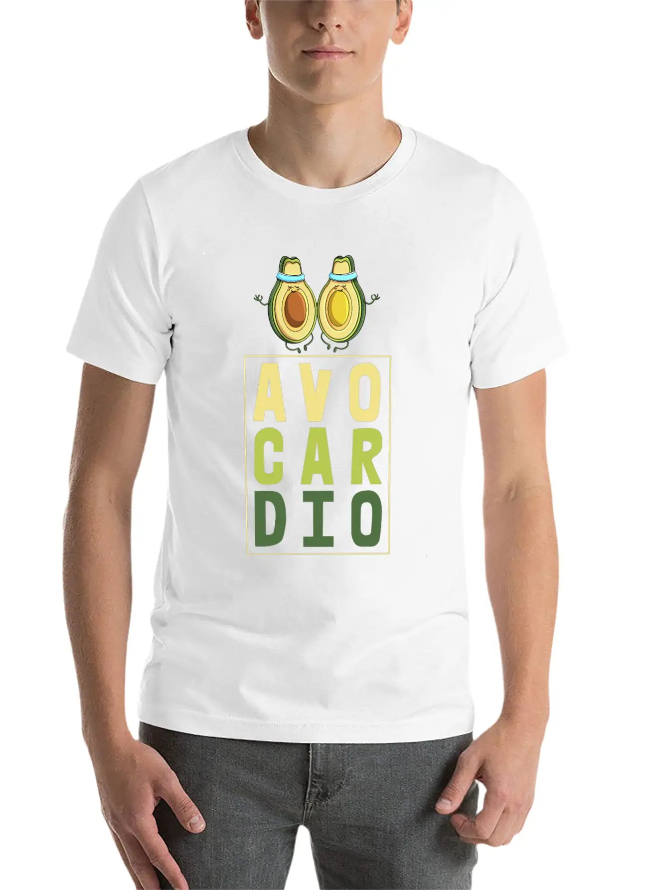 Avo Cardio Unisex Casual T-Shirt – Clean Design For Daily Comfort