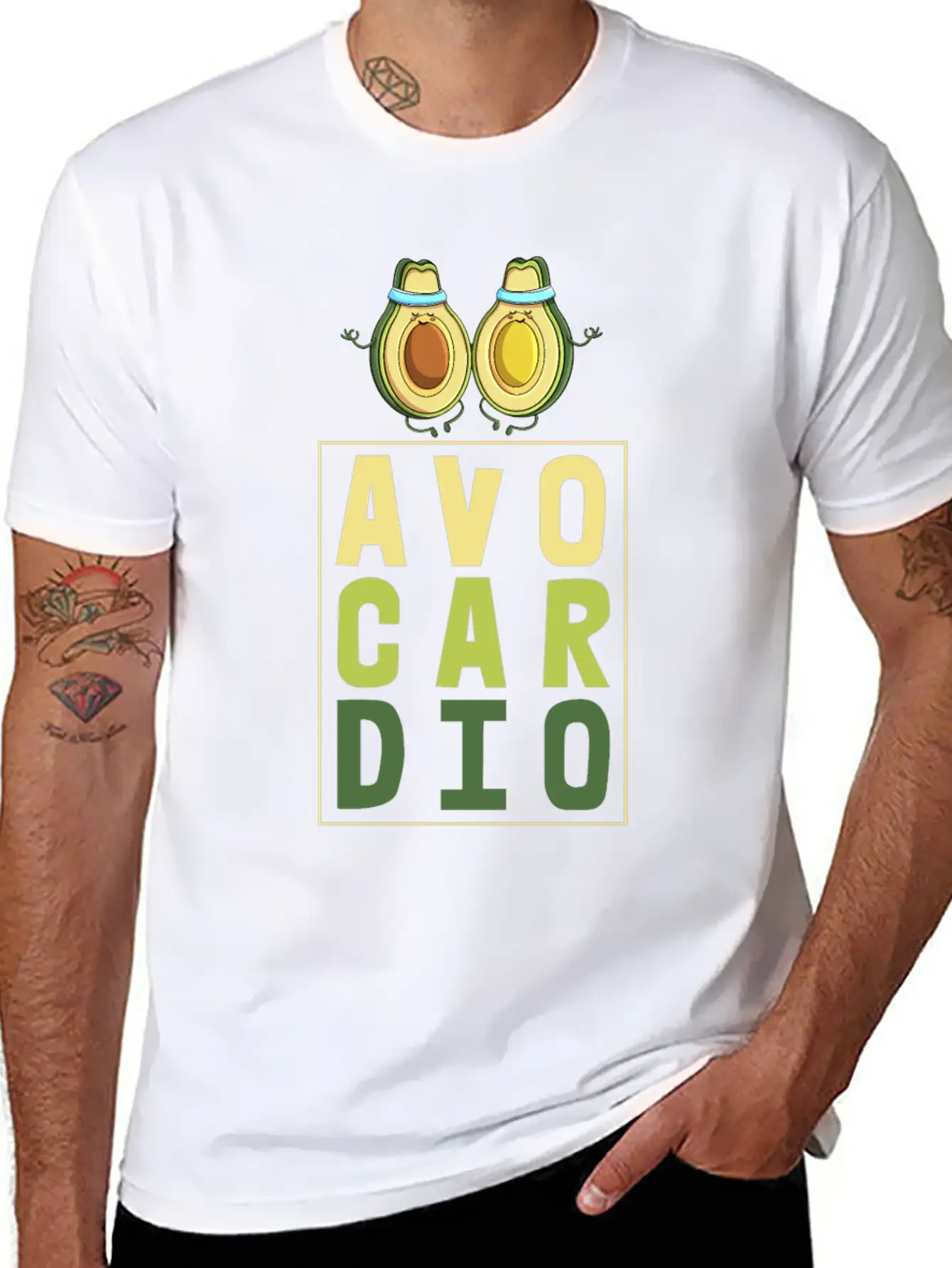 Avo Cardio Unisex Casual T-Shirt – Clean Design For Daily Comfort
