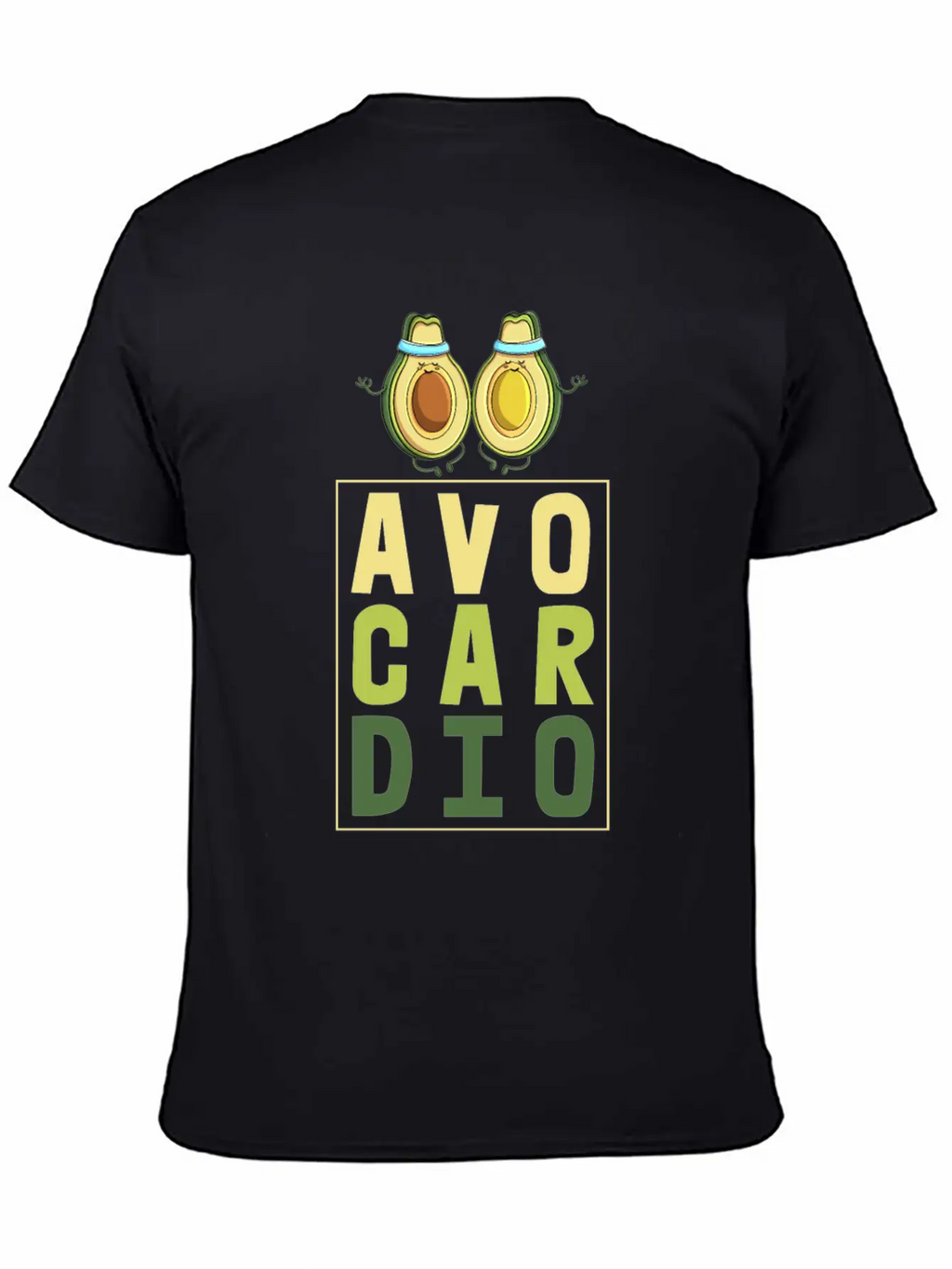 Avo Cardio Unisex Casual T-Shirt – Clean Design For Daily Comfort