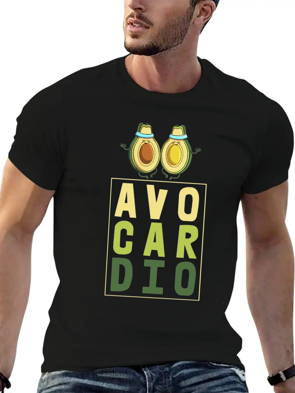 Avo Cardio Unisex Casual T-Shirt – Clean Design For Daily Comfort