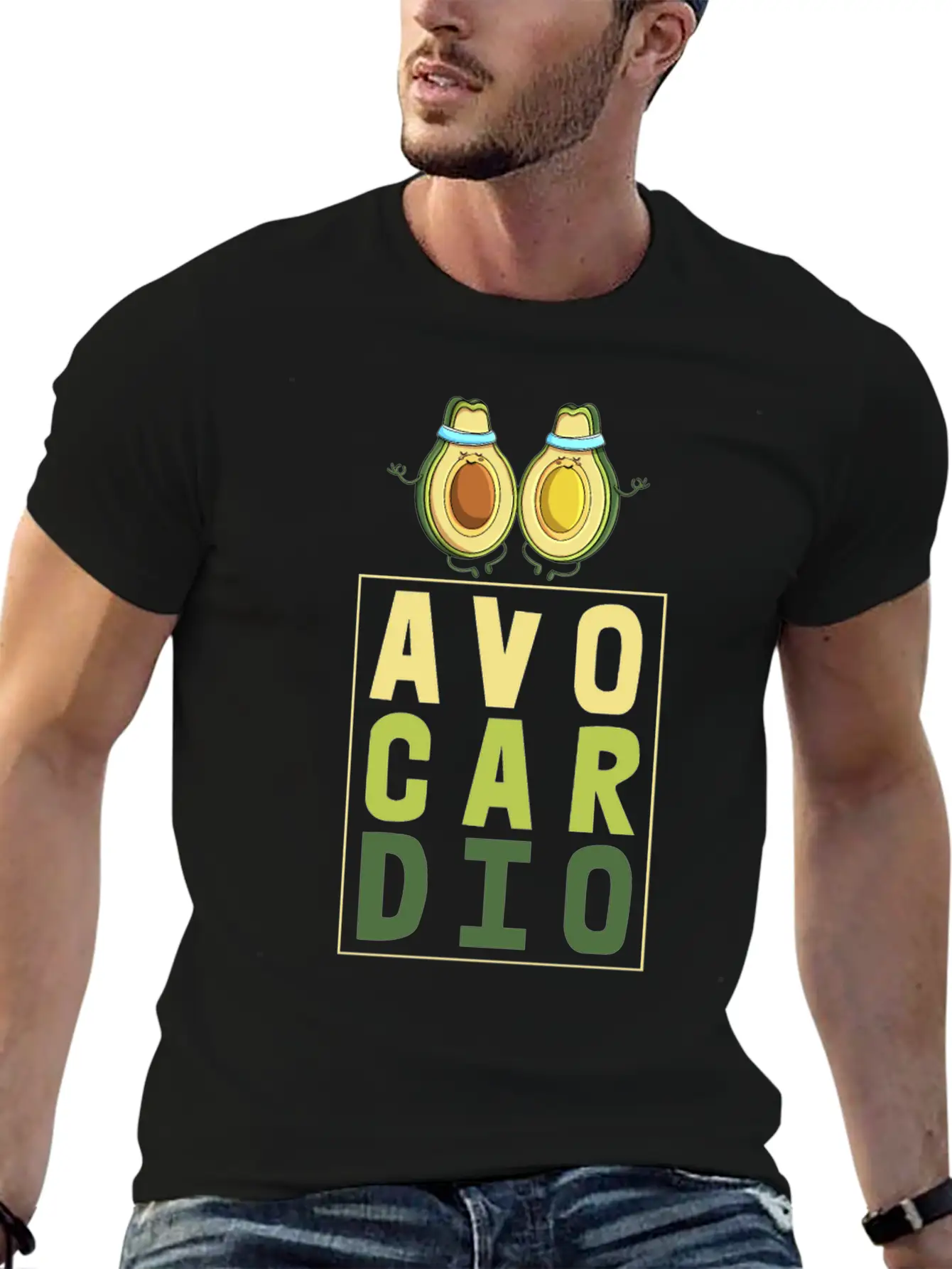Avo Cardio Unisex Casual T-Shirt – Clean Design For Daily Comfort