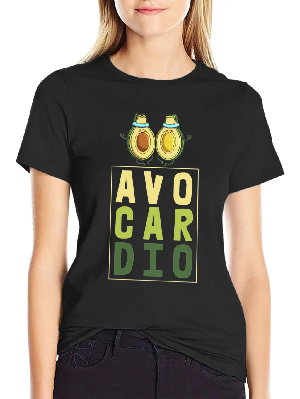Avo Cardio Unisex Casual T-Shirt – Clean Design For Daily Comfort
