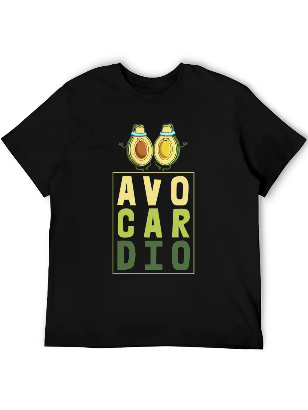 Avo Cardio Unisex Casual T-Shirt – Clean Design For Daily Comfort