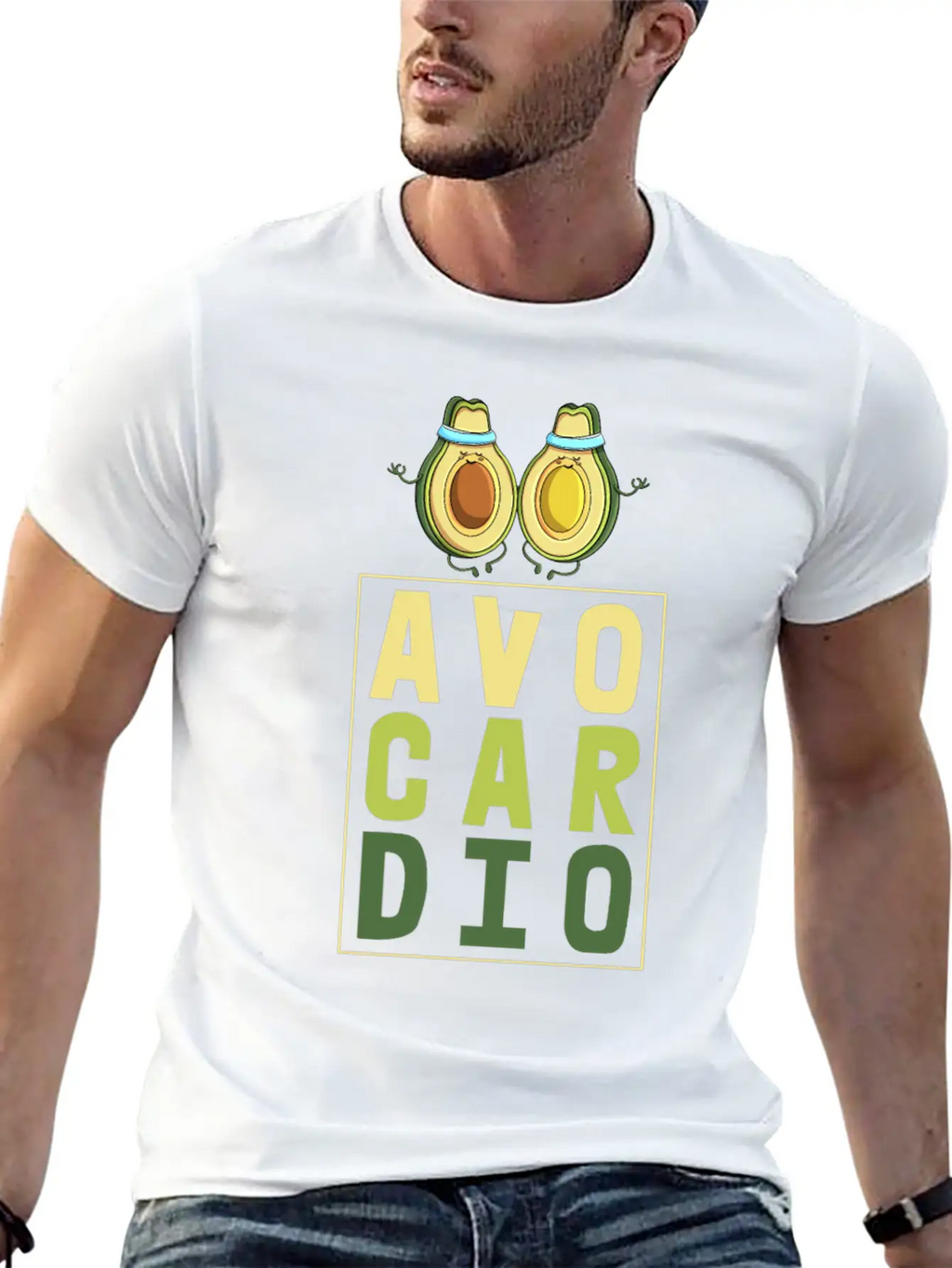 Avo Cardio Unisex Casual T-Shirt – Clean Design For Daily Comfort
