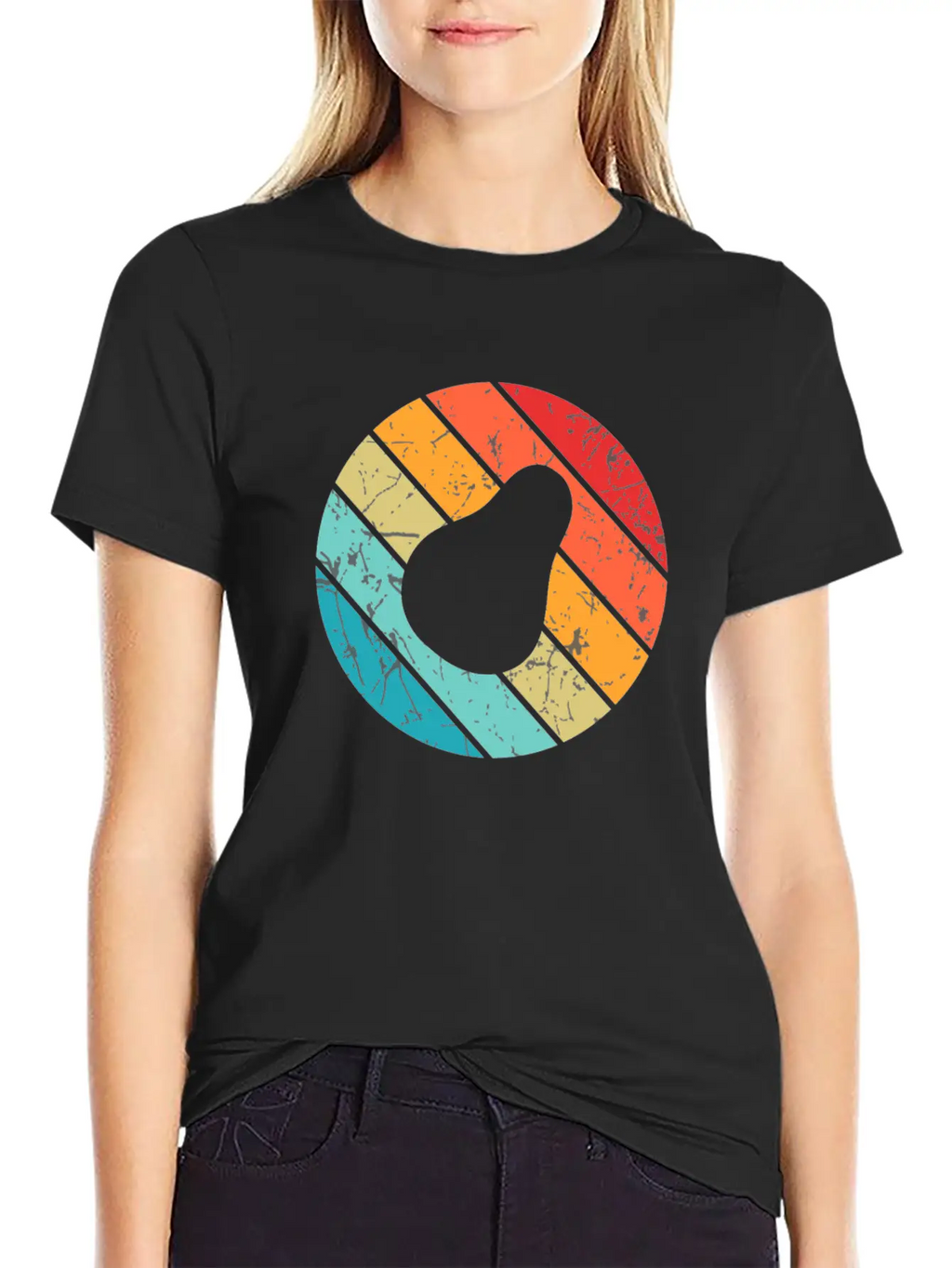 Avocado Vegan Lover Retro Veggie Diet Gift Idea Breathable Soft Cotton T-Shirt – Timeless Casual Look