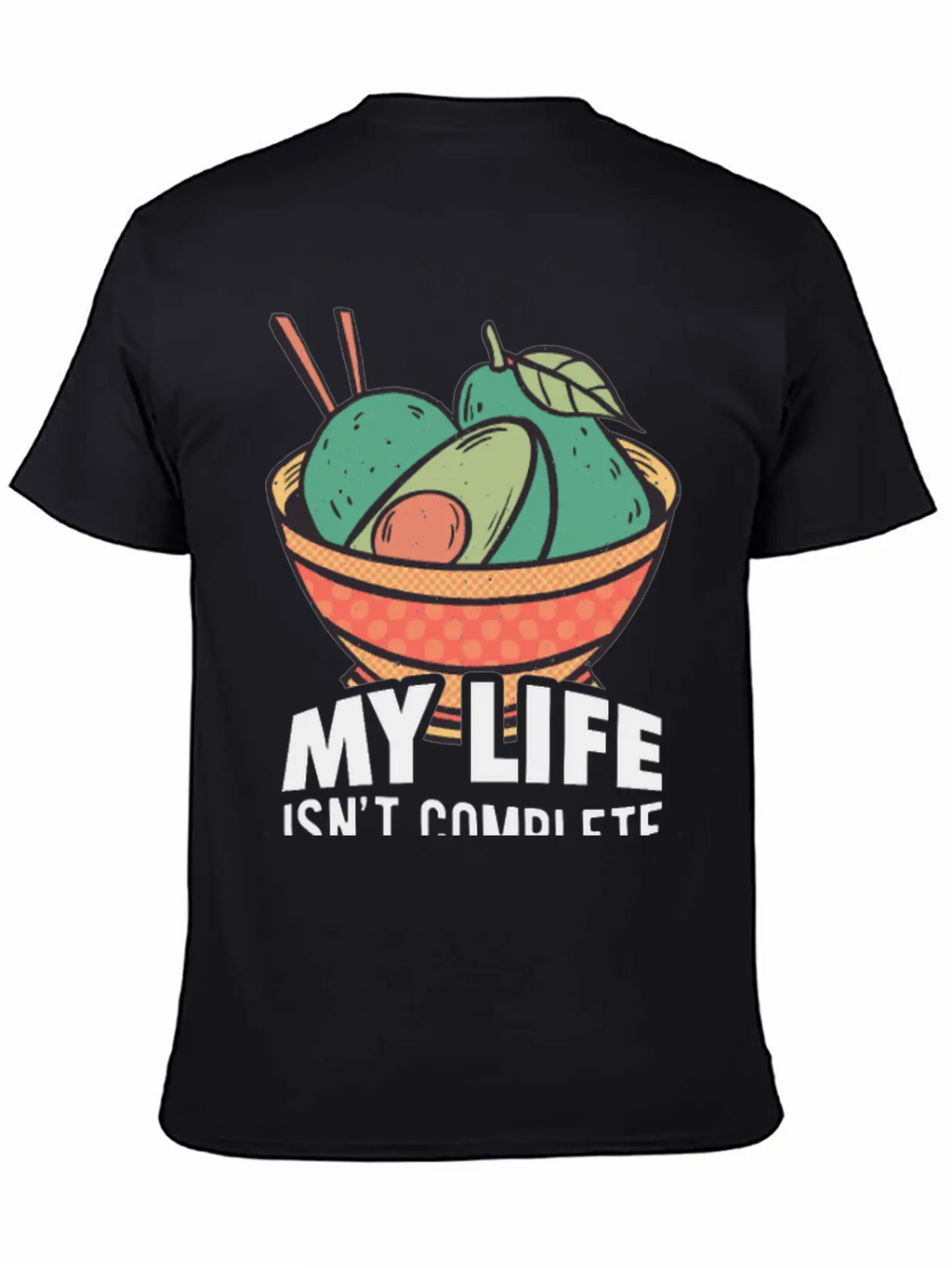 Avocados Vegan Healthy Organic Breathable Soft Cotton T-Shirt – Timeless Casual Look