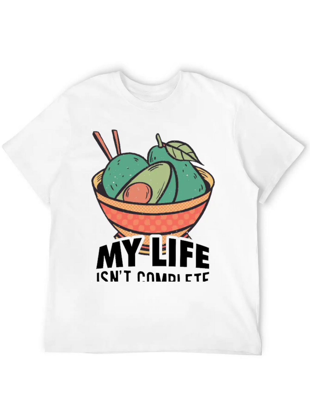 Avocados Vegan Healthy Organic Breathable Soft Cotton T-Shirt – Timeless Casual Look