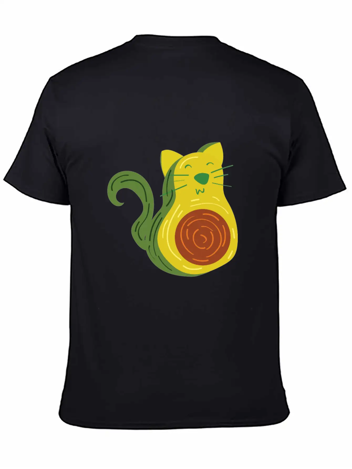 AvoCAT. A Gift Item For Cats & Avocado Lovers. Unisex Casual T-Shirt – Clean Design For Daily Comfort
