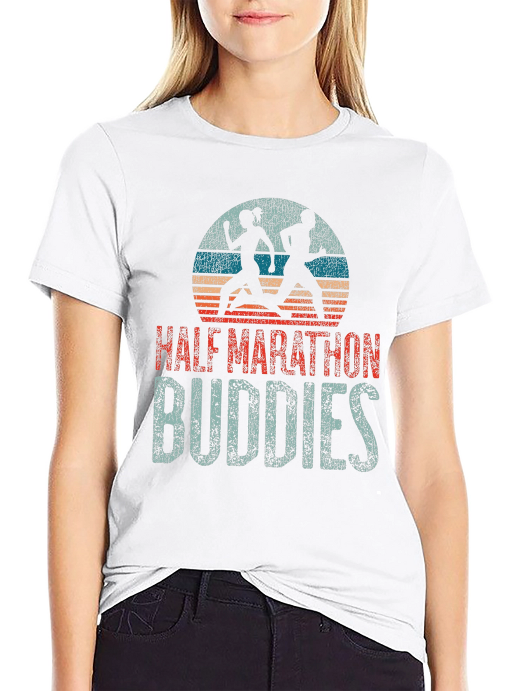Half Marathon Buddies Graphic T-Shirt