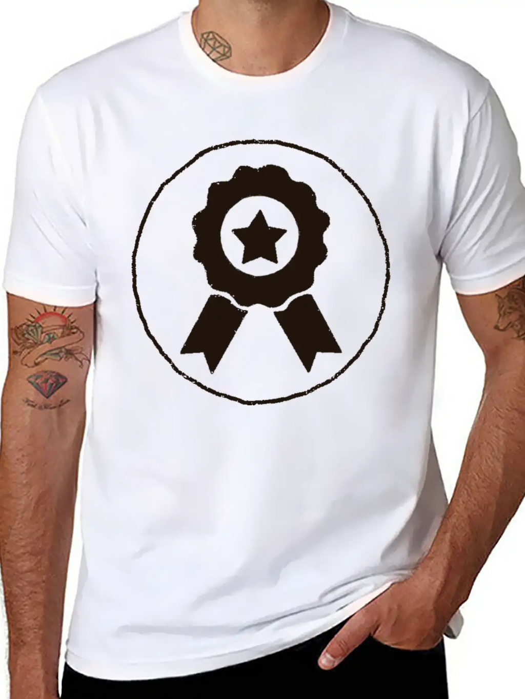 Award Icon Essential Cotton Tee For Daily Outfits – Unisex Style