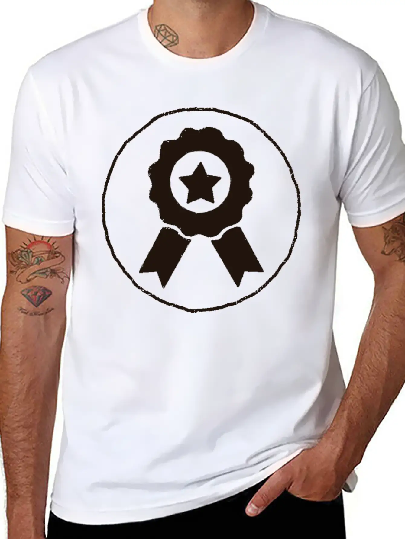 Award Icon Essential Cotton Tee For Daily Outfits – Unisex Style