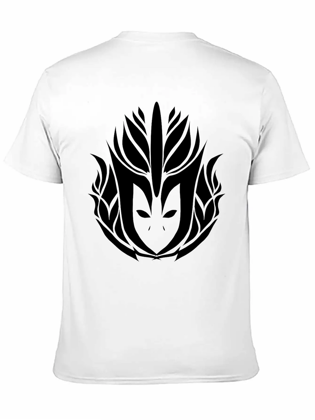 Awesome Tribal Tattoo Design Flower Head Unisex Casual T-Shirt – Clean Design For Daily Comfort