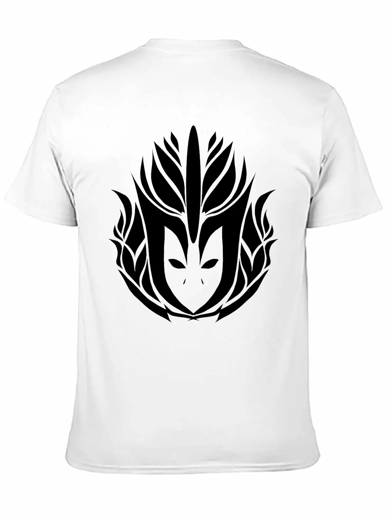 Awesome Tribal Tattoo Design Flower Head Unisex Casual T-Shirt – Clean Design For Daily Comfort