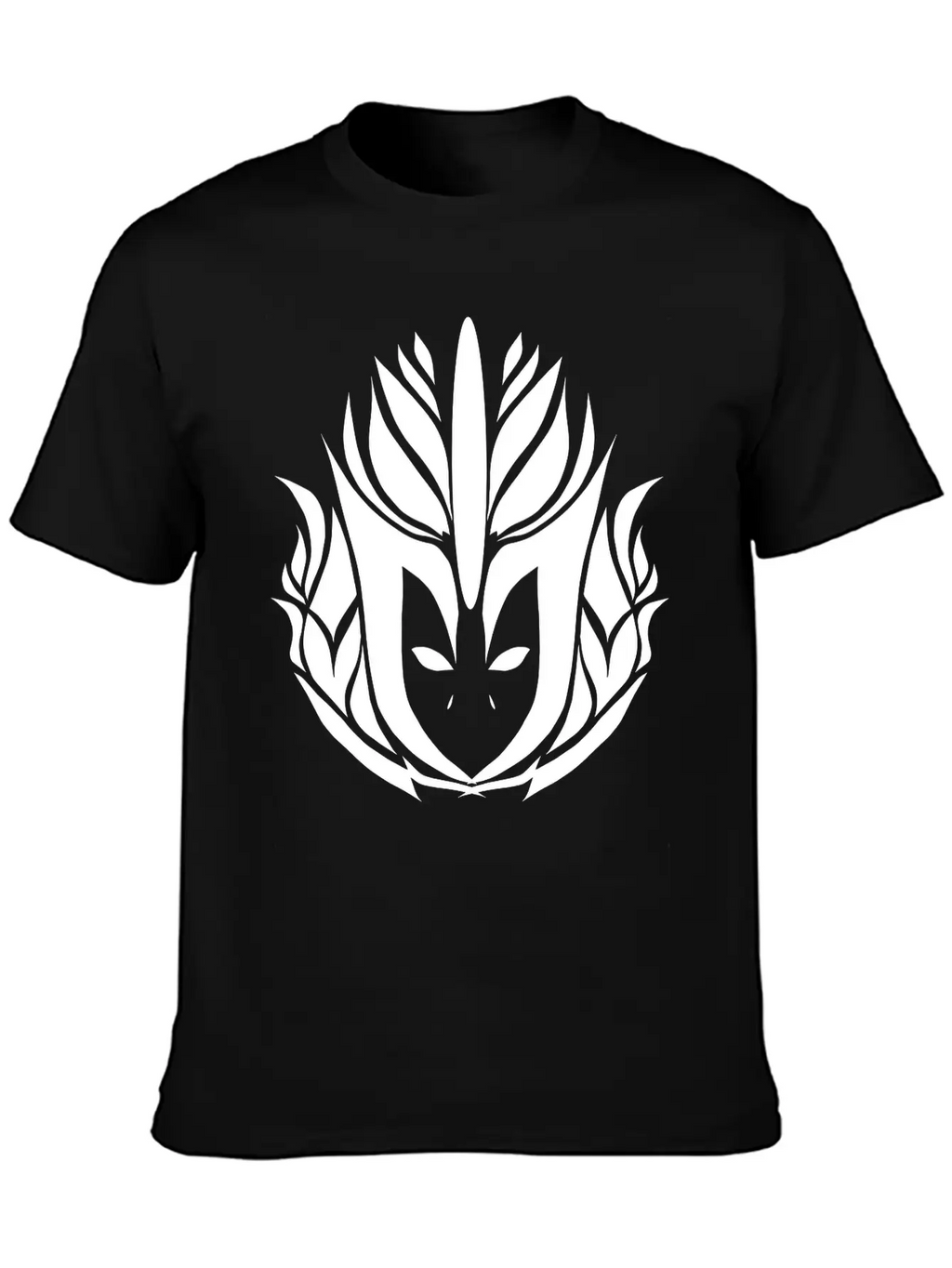 Awesome Tribal Tattoo Design Flower Head Unisex Casual T-Shirt – Clean Design For Daily Comfort