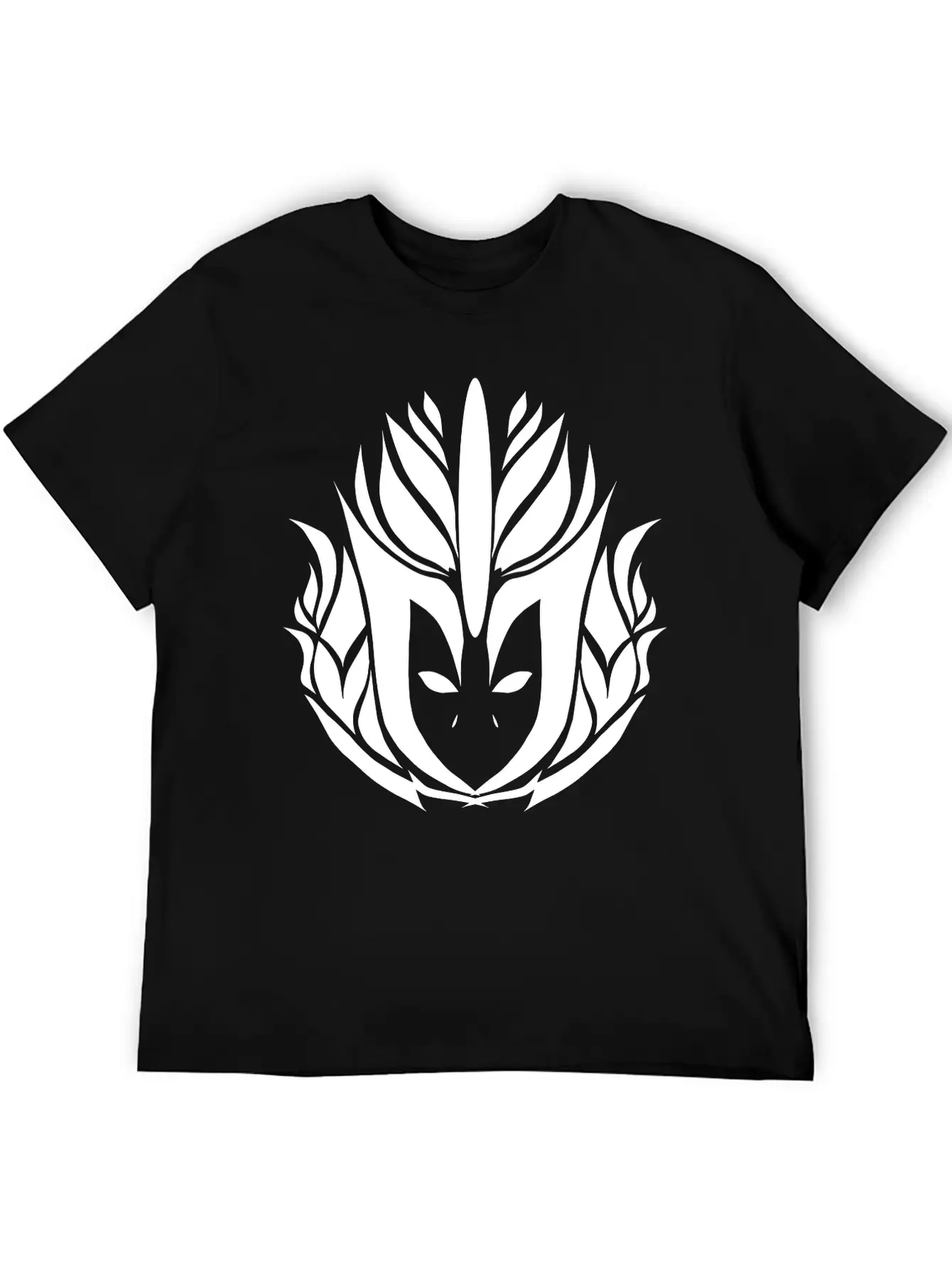 Awesome Tribal Tattoo Design Flower Head Unisex Casual T-Shirt – Clean Design For Daily Comfort