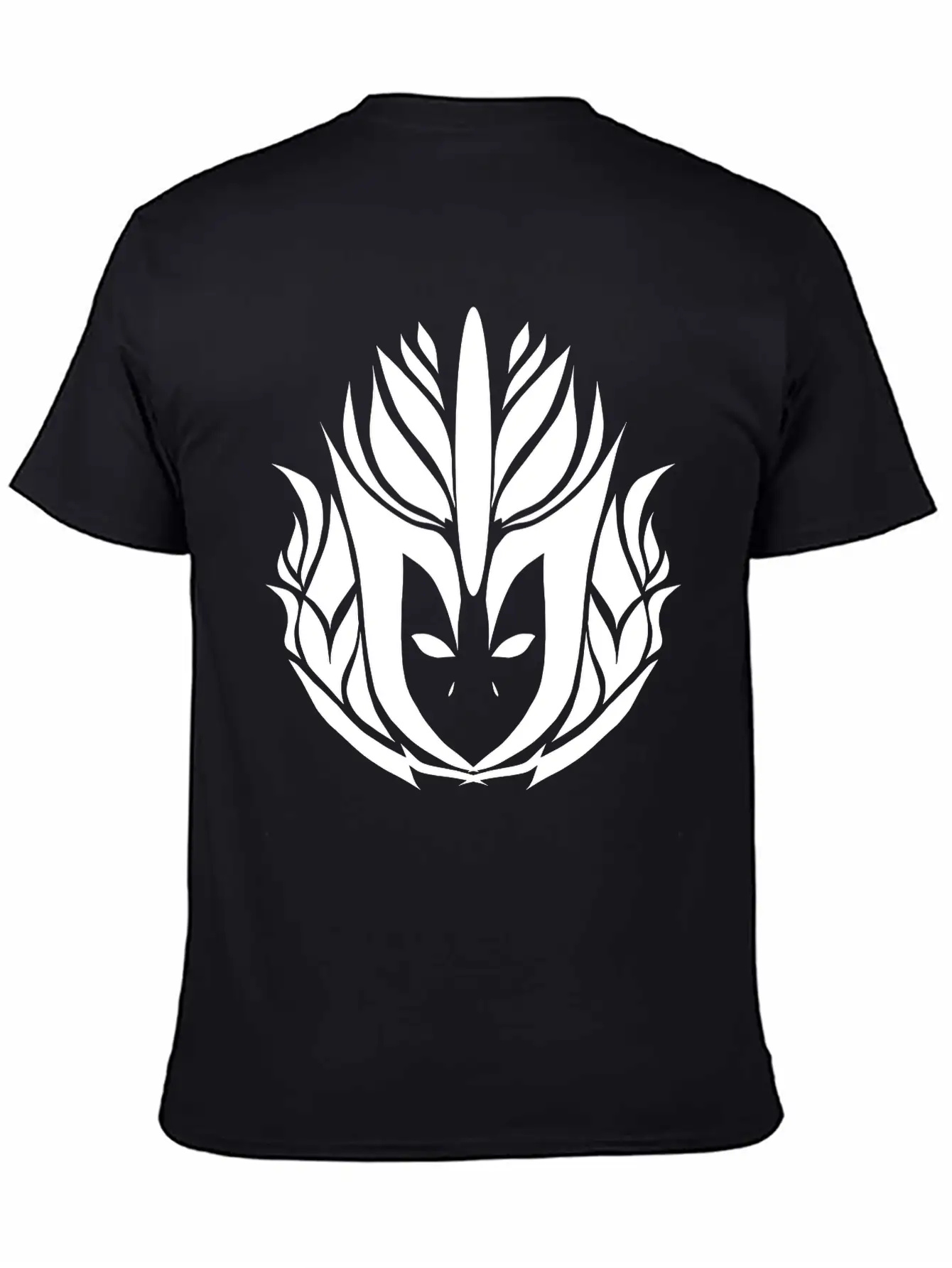 Awesome Tribal Tattoo Design Flower Head Unisex Casual T-Shirt – Clean Design For Daily Comfort