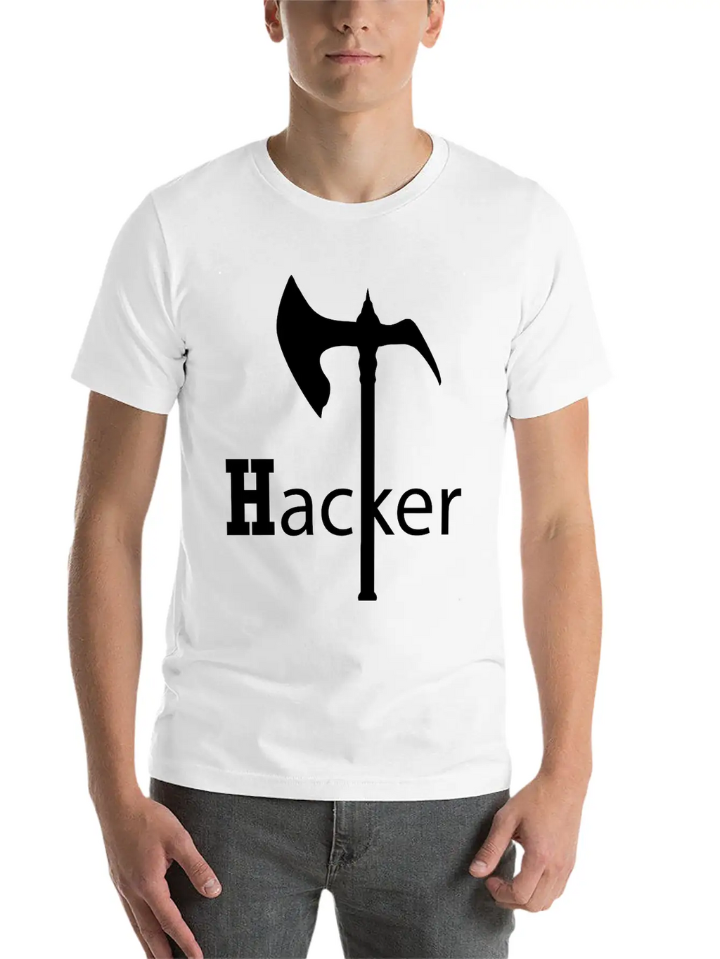 Axe Hack And Slay, Hackers Casual Graphic T-Shirt – Simple And Comfortable Daily Wear