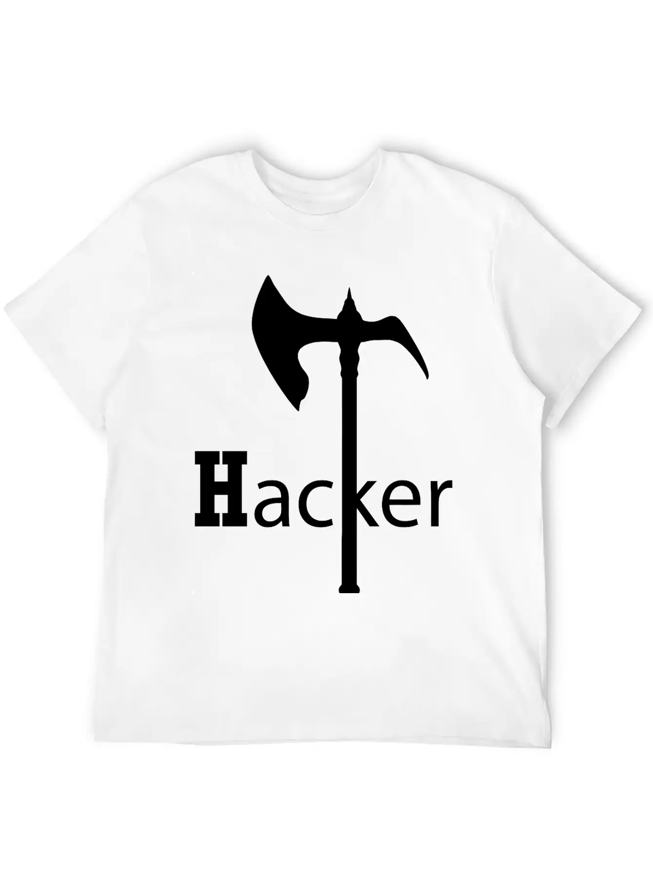 Axe Hack And Slay, Hackers Casual Graphic T-Shirt – Simple And Comfortable Daily Wear