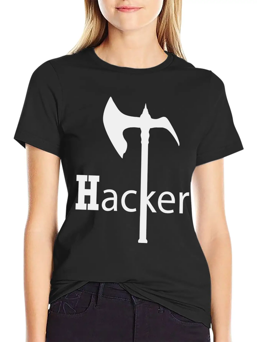 Axe Hack And Slay, Hackers Casual Graphic T-Shirt – Simple And Comfortable Daily Wear
