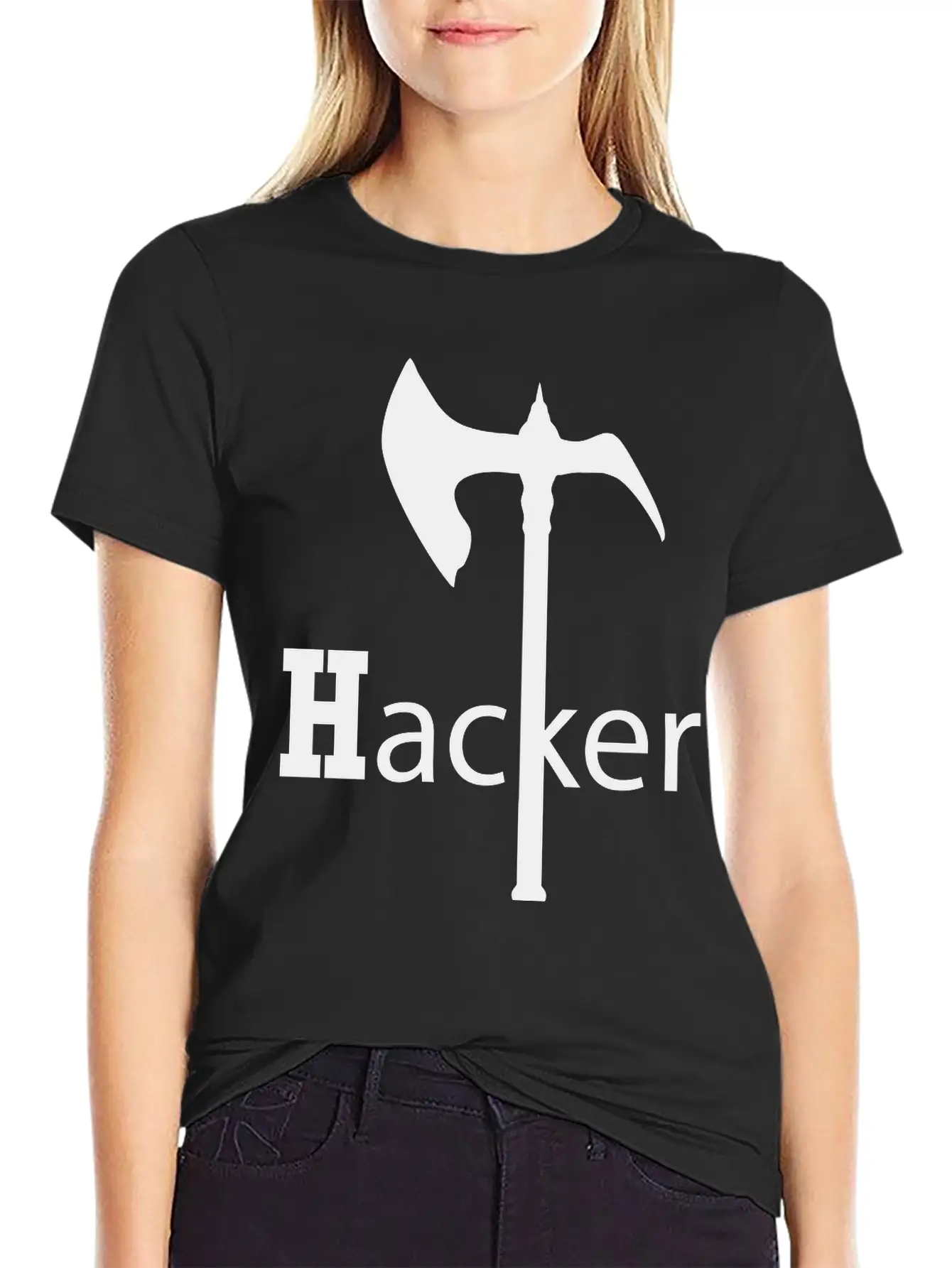 Axe Hack And Slay, Hackers Casual Graphic T-Shirt – Simple And Comfortable Daily Wear