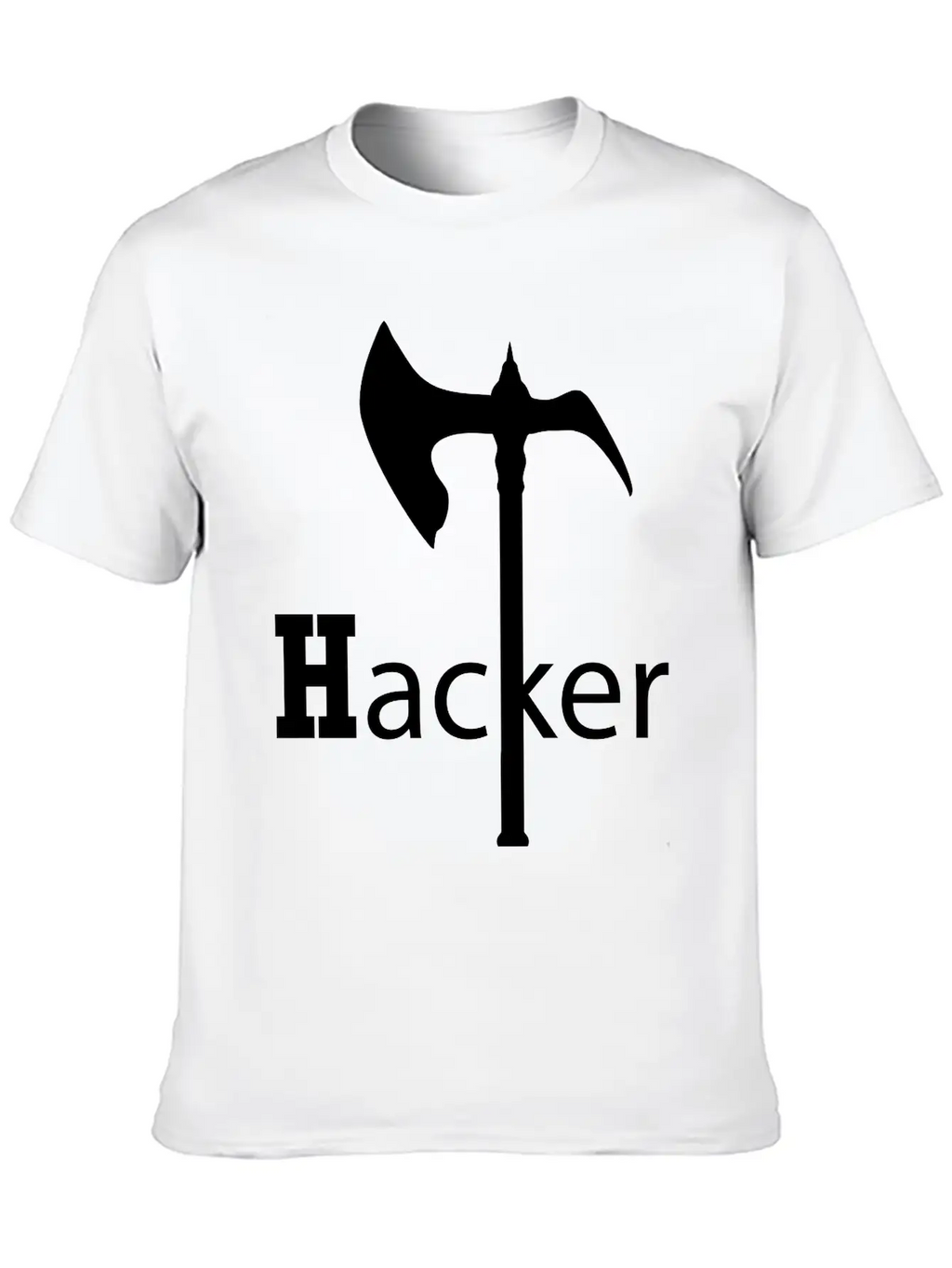 Axe Hack And Slay, Hackers Casual Graphic T-Shirt – Simple And Comfortable Daily Wear